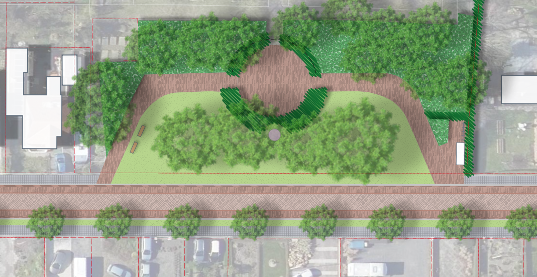 Hieronder ziet u de locatie van het kunstwerk