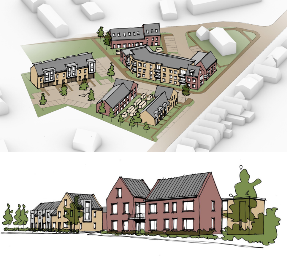 Impressie van de woningen